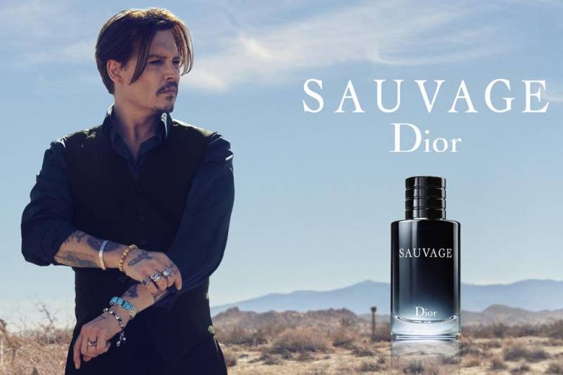 Publicité Dior, Johnny Depp