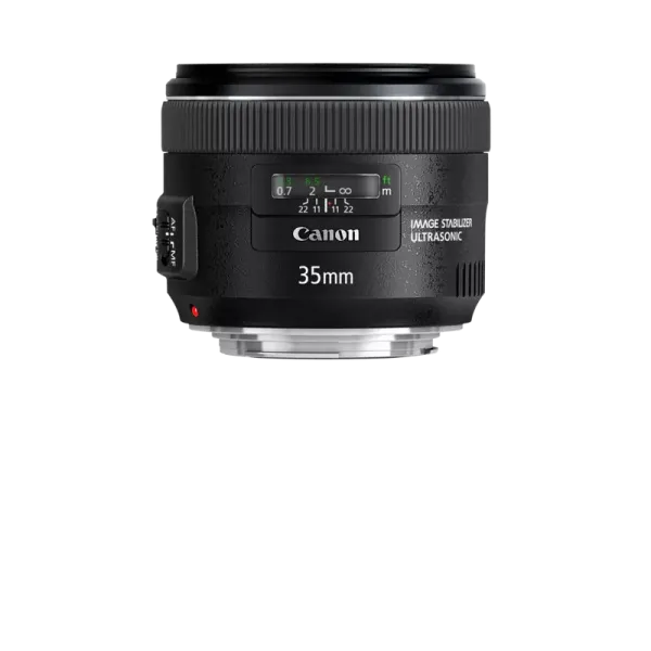 Louer un objectif Canon 35mm 2 IS USM pour vos tournages dans les Alpes-Maritimes